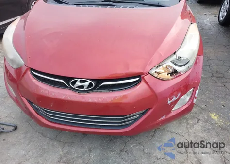 2012 Hyundai Elantra Limited (Ulsan Plant) z USA, uszkodzony, nr VIN KMHDH4AE6CU255790